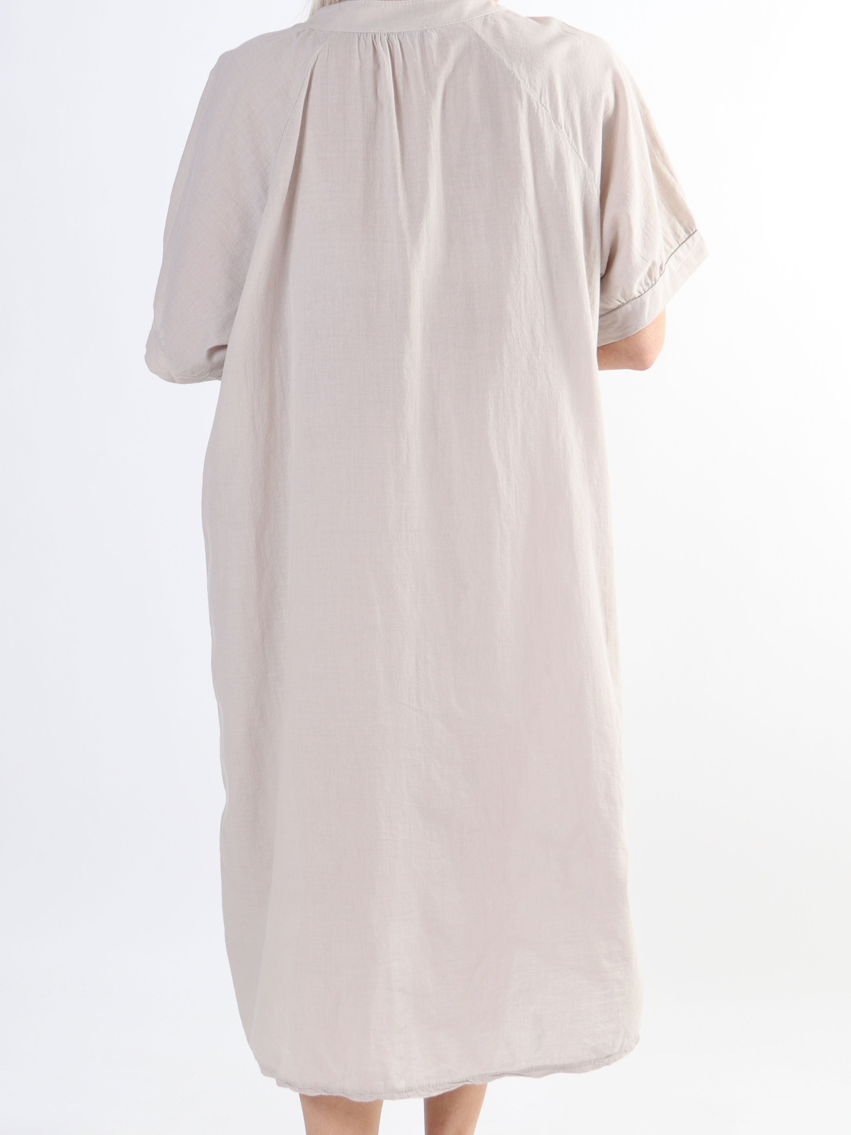 Nannali - Fin plus size kjole i bomuld med stjerner